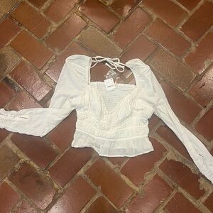 WHITE Free People Top